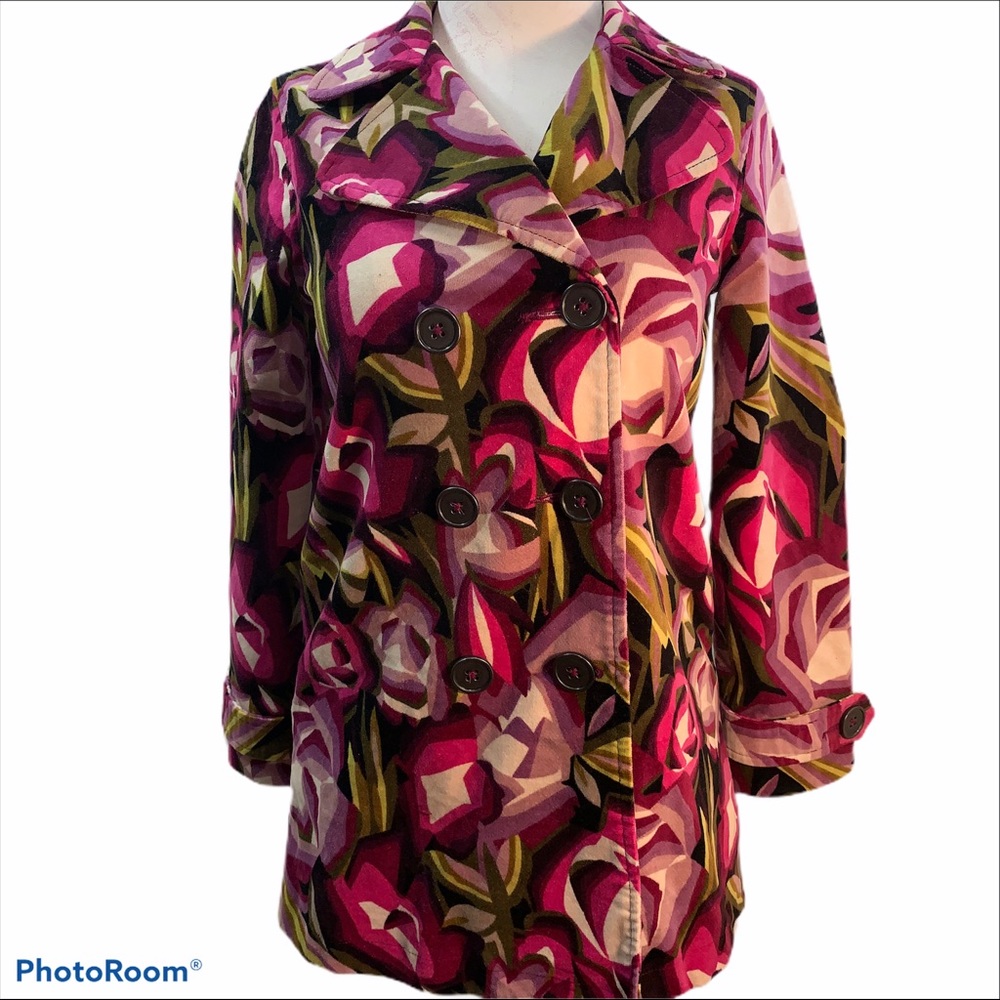 Missoni Jacket Multi-Color Button Down Size Med - image 1
